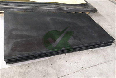 Durable polyethylene plastic sheet brown 10mm